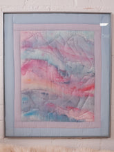 Load image into Gallery viewer, 80s Framed Textured Art
