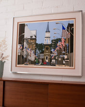 Load image into Gallery viewer, 1979 Serigraph of a Small Town
