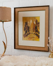 Load image into Gallery viewer, Listed Artist Mid Century Abstract Painting
