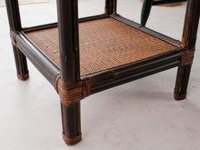 Load image into Gallery viewer, Rattan round 
side table
