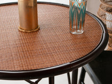 Load image into Gallery viewer, Rattan round 
side table
