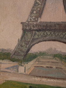 Eiffel Tower in Paris Fine Art Painting