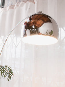 Chrome Arc Lamp