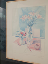 Load image into Gallery viewer, Lily Bouquet Still Life in WaterColor
