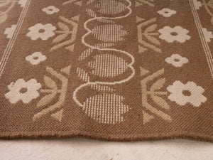 Norwegian Handknotted Tulip Tapesty from Ackerman Estate
