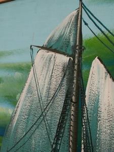 Nautical Art Mid Century Painting