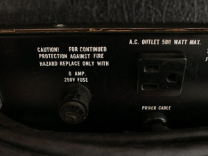 1970’s 100Watt All Tube Ampeg V4B Bass Cab & 2-15” Bass Cab