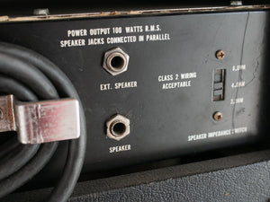 1970’s 100Watt All Tube Ampeg V4B Bass Cab & 2-15” Bass Cab
