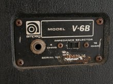 Load image into Gallery viewer, 1970’s 100Watt All Tube Ampeg V4B Bass Cab &amp; 2-15” Bass Cab
