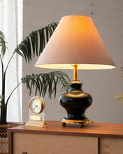 Load image into Gallery viewer, Black &amp; Gold Lamp
