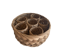 Load image into Gallery viewer, Woven wicker Basket set
