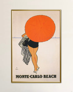 Monte Carlo Travel Poster