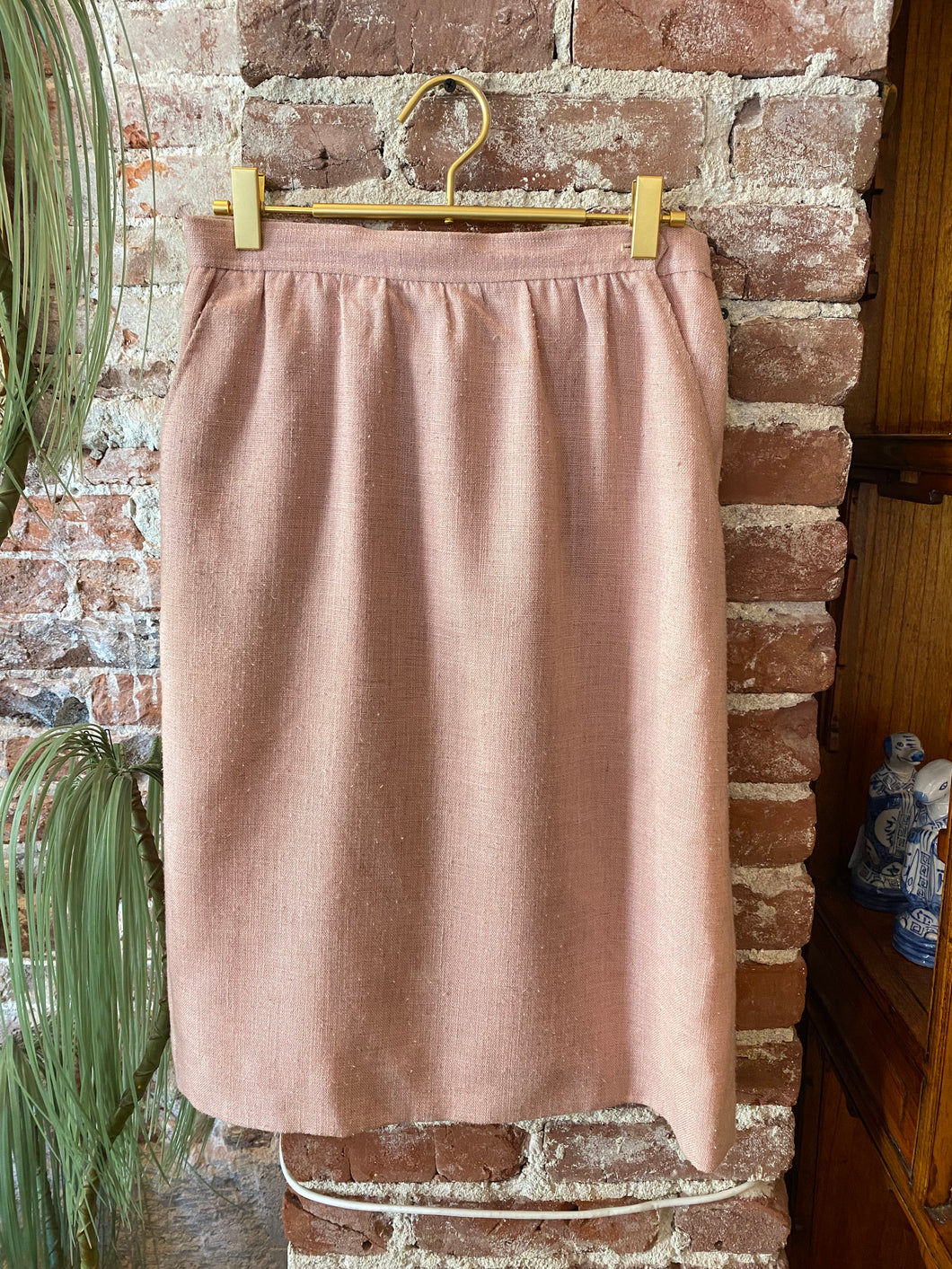 Vintage Blush Pink Skirt