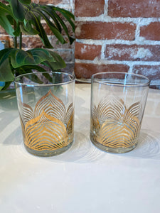 Vintage Pair of Glasses with Gold Detail - as is