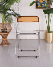 Load image into Gallery viewer, Amber Acrylic Chairs Set
