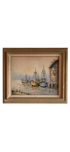 Load image into Gallery viewer, Sailboats Oil Painting
