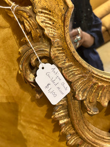 Antique Ornate Gilded Mirror