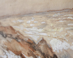 Vintage Marine Seascape, Circa 1960's.  By Gilda LoveLand