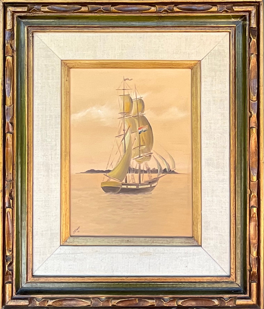 Nautical Vintage Painting