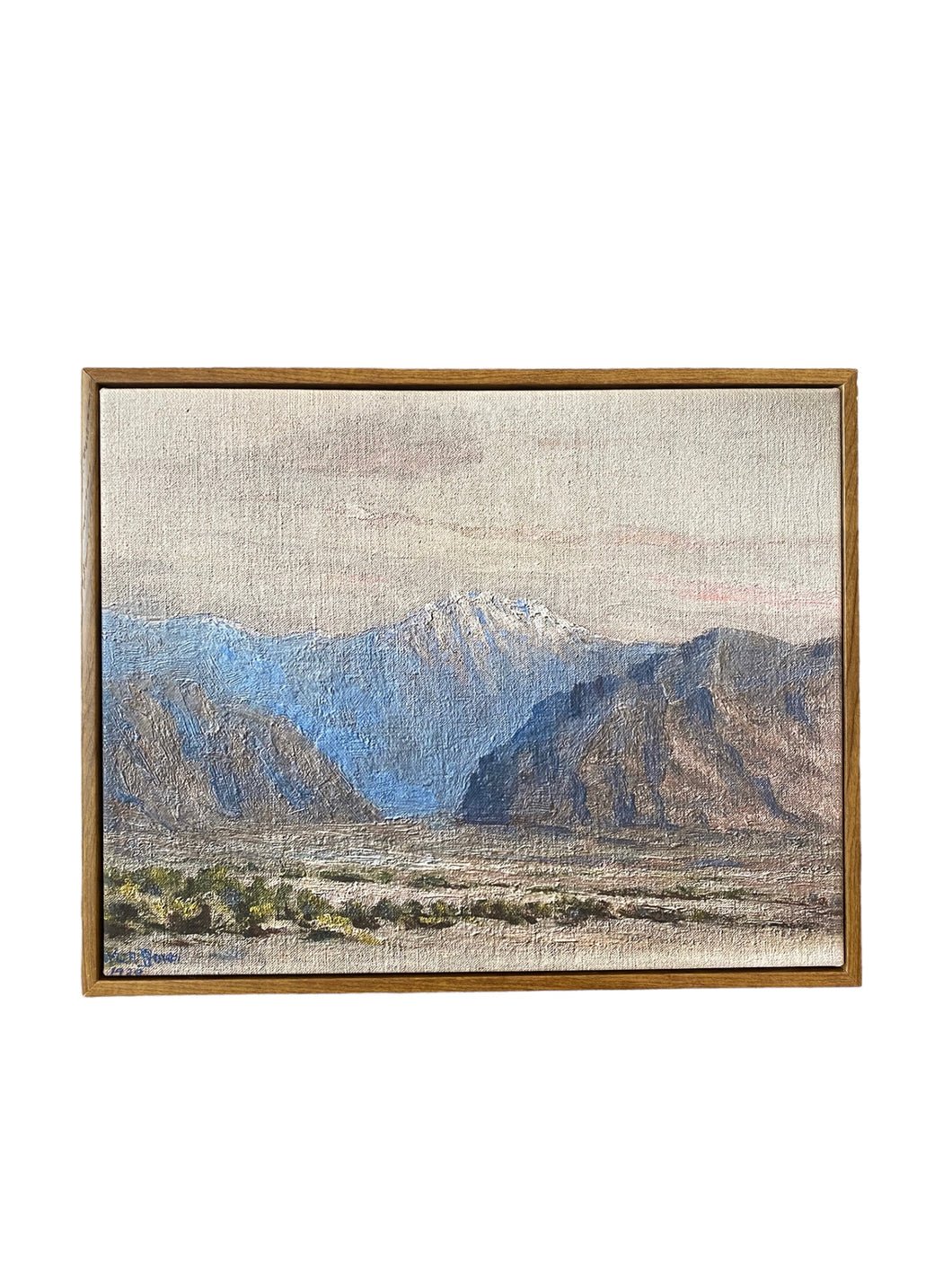 California Landscape - Wood Frame