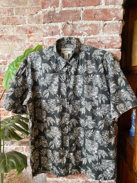 Palm Leaf Hawaiian Shirt (M) – Sunbeam Vintage