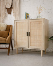 Load image into Gallery viewer, Rattan Front Cabinet
