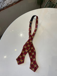 Red and Gold Bow Tie