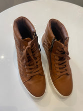 Load image into Gallery viewer, Camel Colored Steve Madden High Tops (9M)
