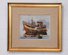 Load image into Gallery viewer, Nautical Landscape By Alberto T. Gini
