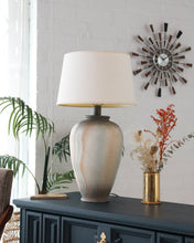 Load image into Gallery viewer, Post Modern Pastel Rainbow Table Lamp
