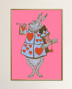 Alice in Wonderland Rabbit of Hearts