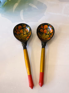 Vintage Painted Spoons
