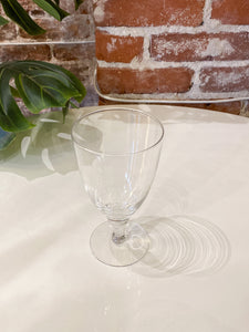 Simple Glass Goblet