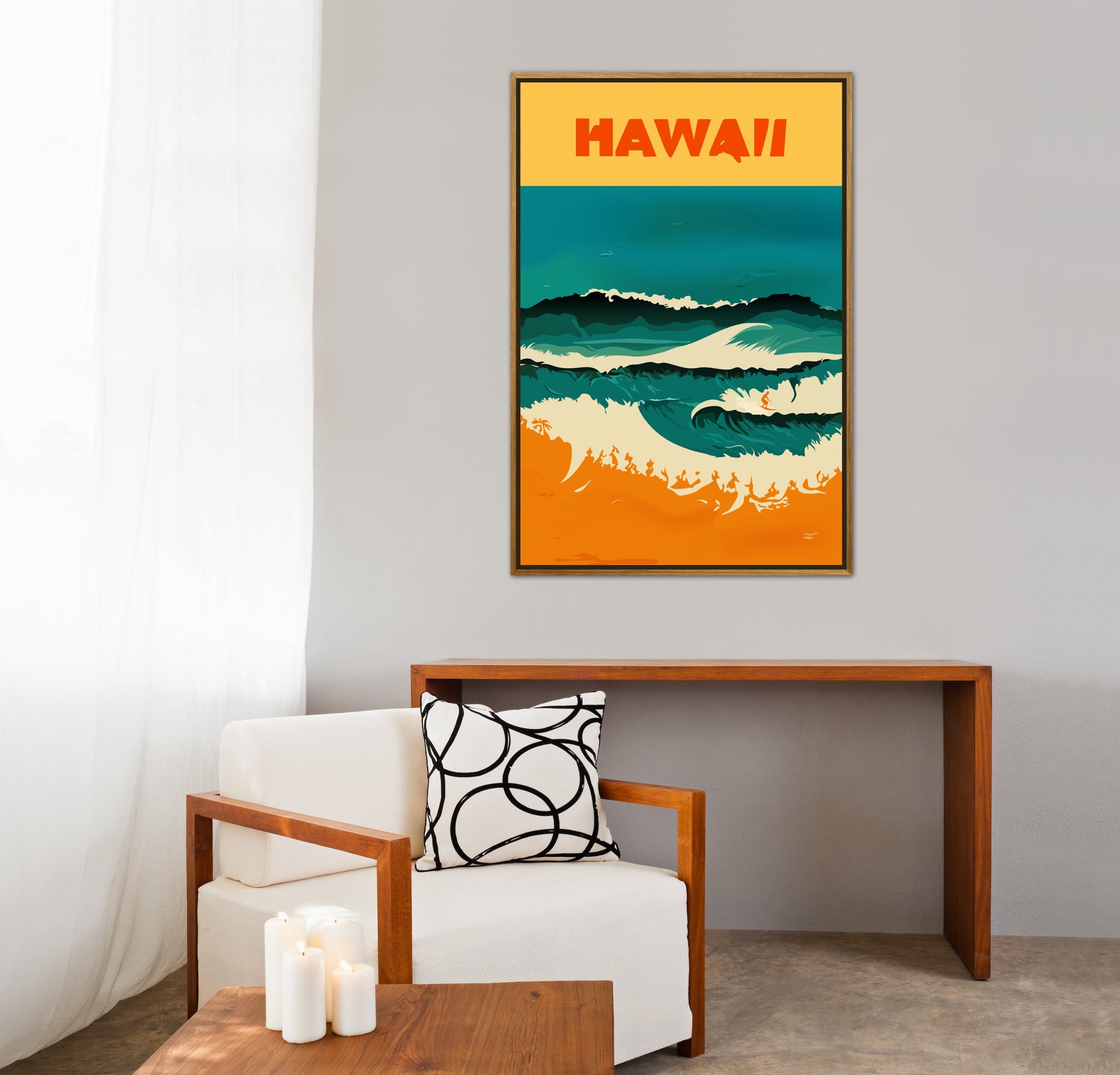 Vintage Travel Poster,vintage Travel Poster, Art Deco Travel Poster, Travel  Poster, Vintage Print, Hawaii Travel Poster, Hawaii Poster 