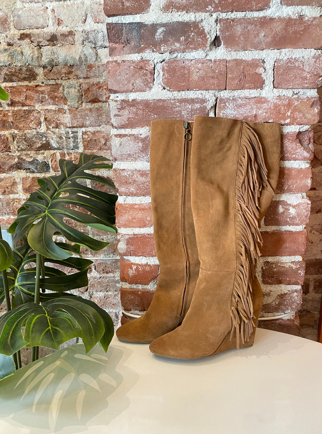 Ralph lauren fringe boots 2025