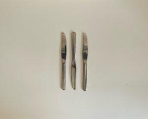 Set of Three Butter Knives