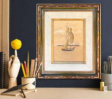 Load image into Gallery viewer, Nautical Vintage Painting
