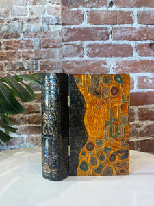 Vintage Klimt Style Trinket Book Box