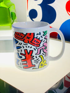 Colorful Keith Haring Mug