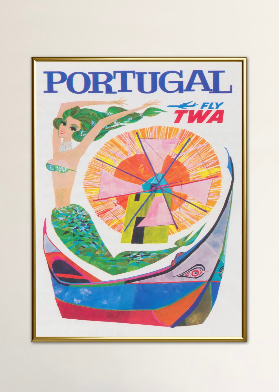 Portugal Airline Poster
