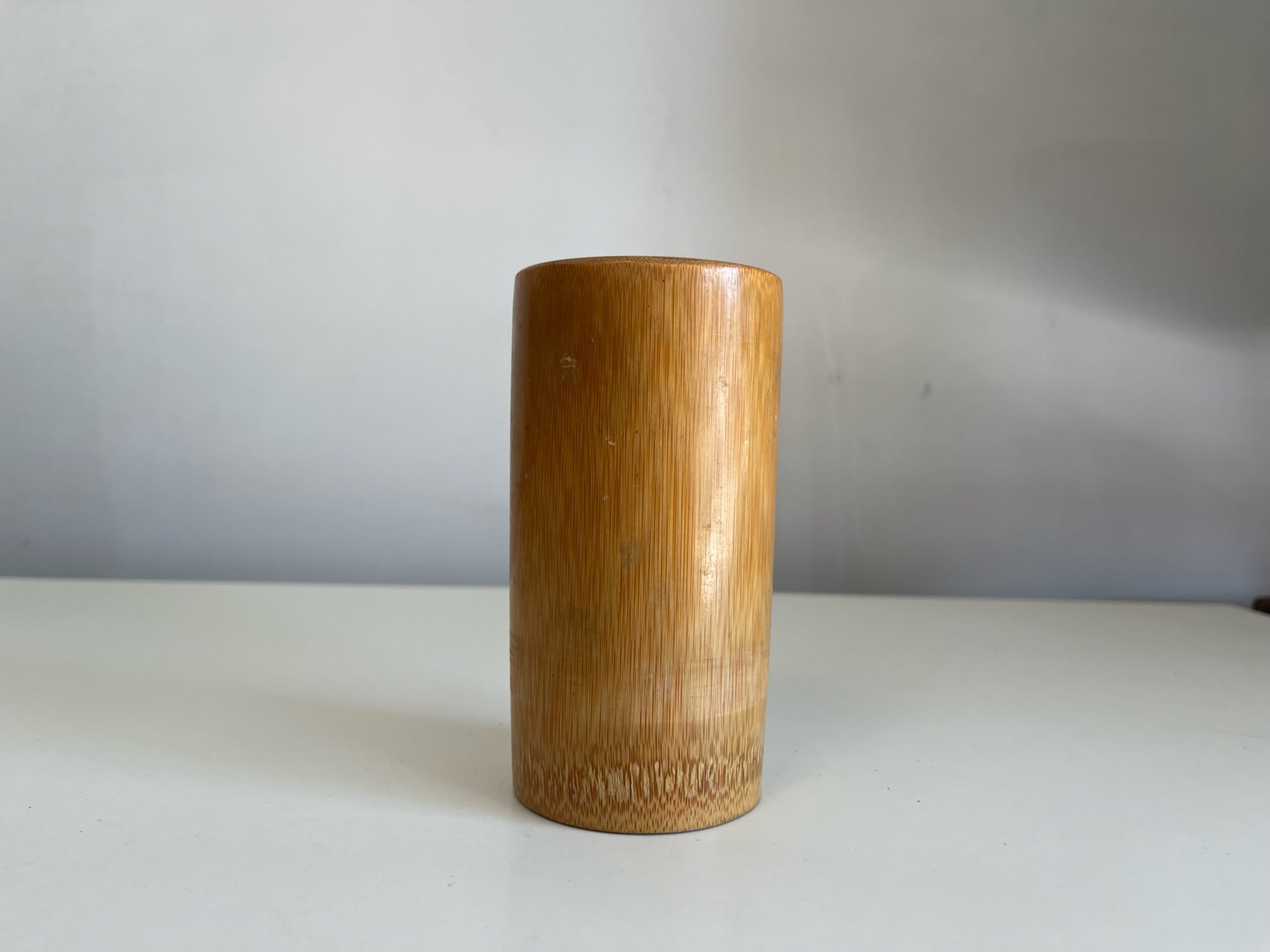 Bamboo Cylindrical Glass
