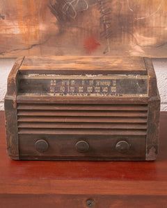 Rustic Radio Decor