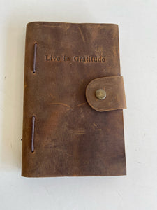 Gratitude Leather Journal
