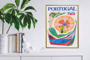 Portugal Airline Poster