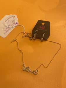 Love Necklace and Earring Set
