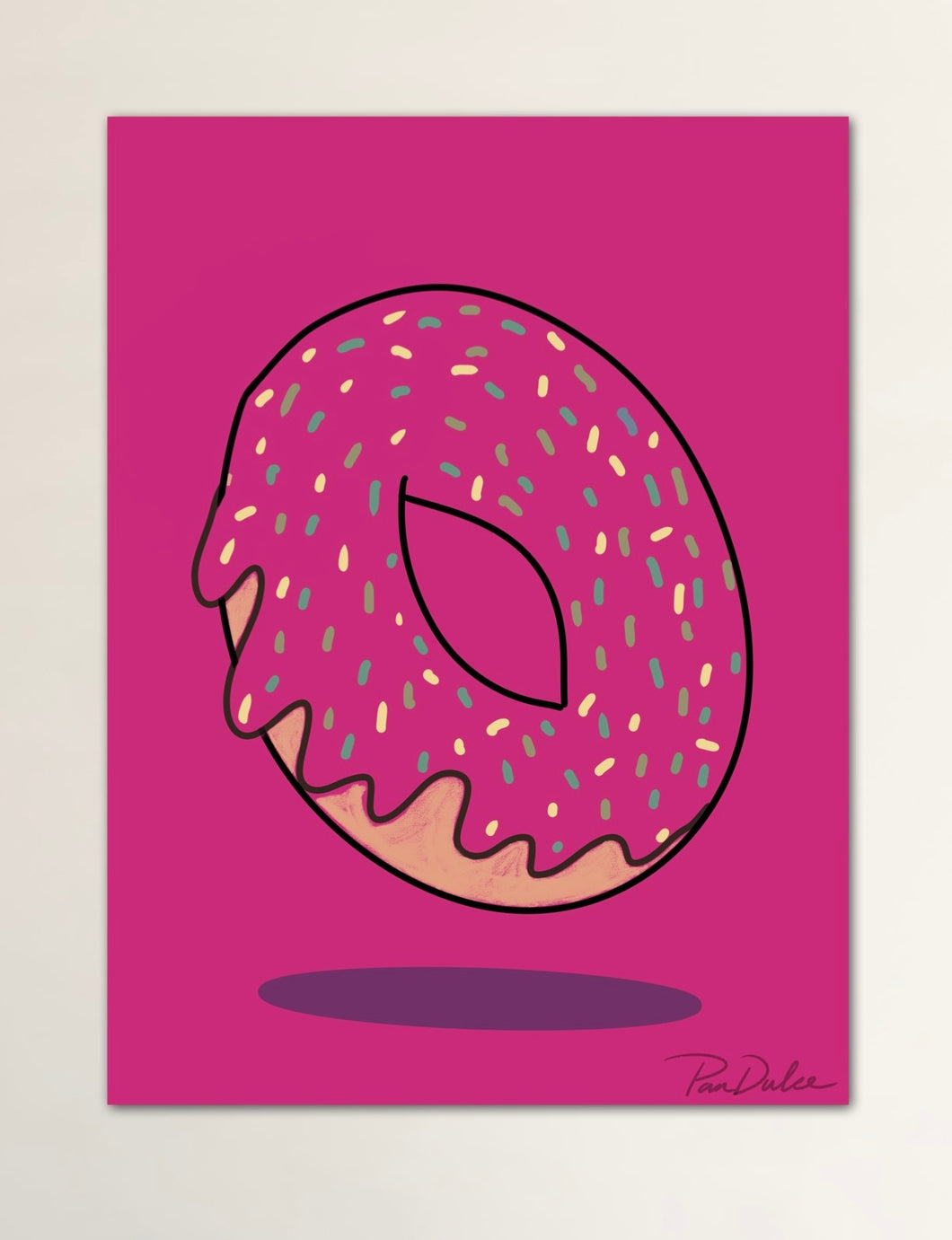 Prized Donut Art by Pan Dulce