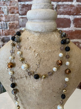 Load image into Gallery viewer, Extra Long Glass Beaded Necklace
