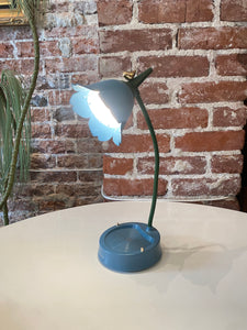 Modern Blue Flower LED Lamp - Rechargable