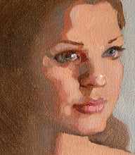 Load image into Gallery viewer, Oil Painting Portrait of Woman on Canvas
