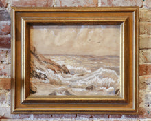 Load image into Gallery viewer, Vintage Marine Seascape, Circa 1960&#39;s.  By Gilda LoveLand
